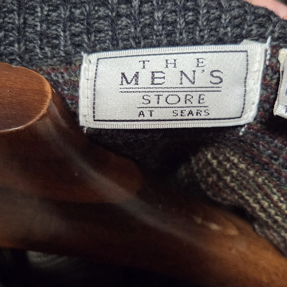 Vintage Sears The Mens Store Cosby Patterned Crewneck Sweater - Picture 4 of 5